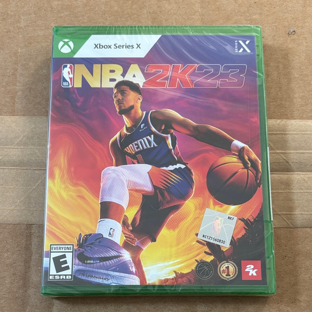 NBA 2K23 Xbox Series X Game - Red and Orange Cover